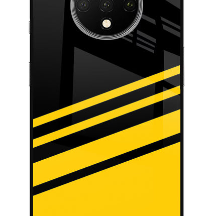 Yellow Shades Oneplus 7T Glass Case
