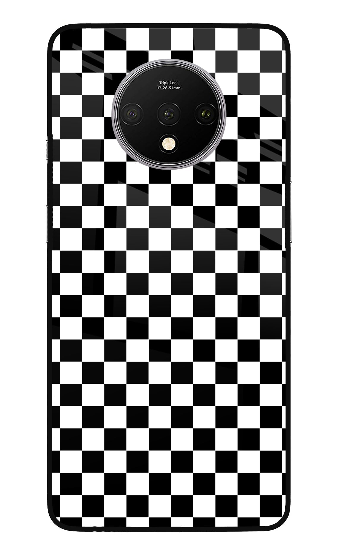 Chess Board Oneplus 7T Glass Case