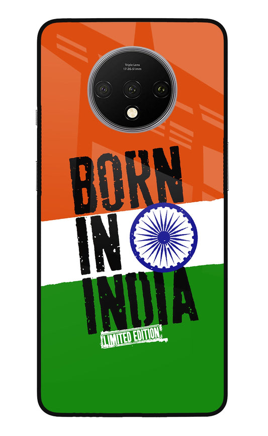 Born in India Oneplus 7T Glass Case