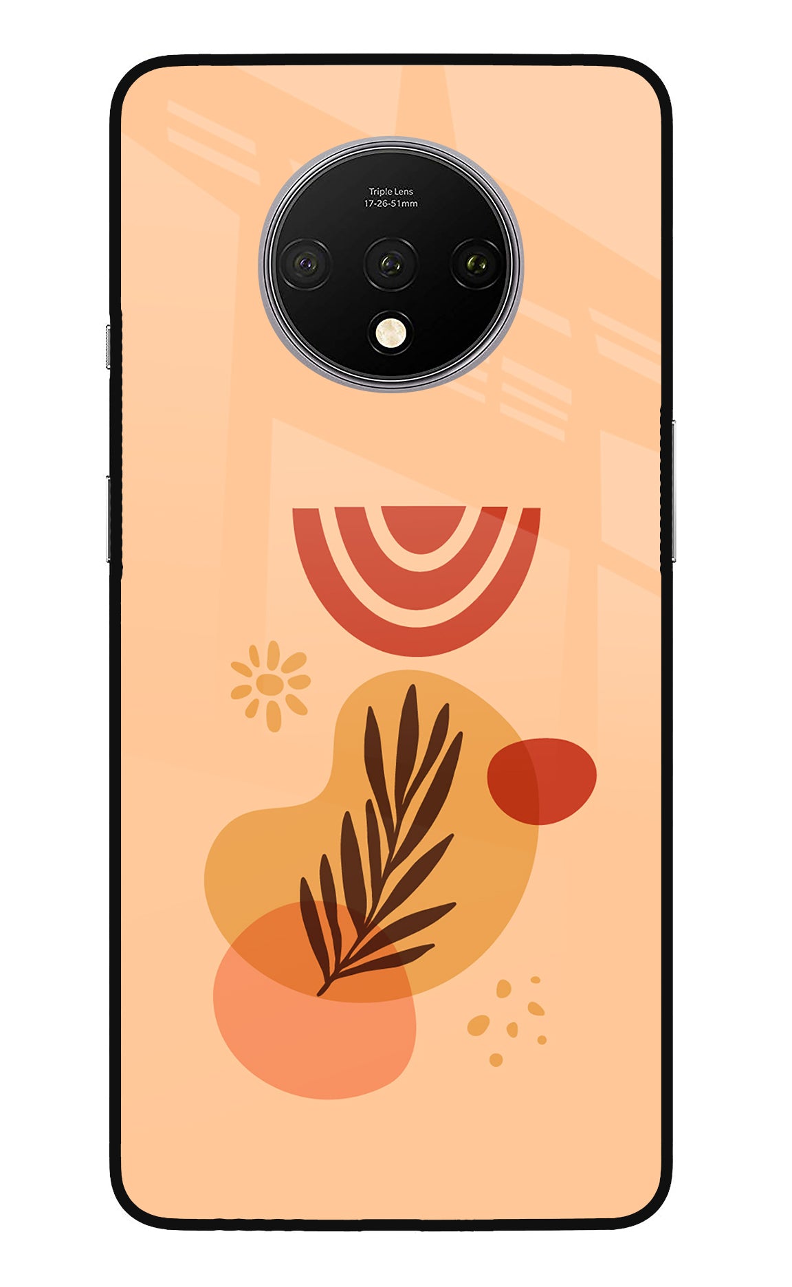 Bohemian Style Oneplus 7T Glass Case