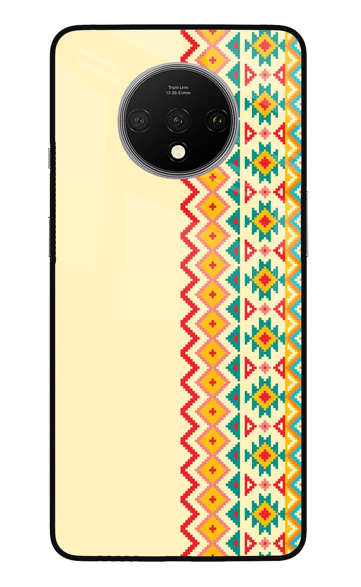 Ethnic Seamless Oneplus 7T Back Cover