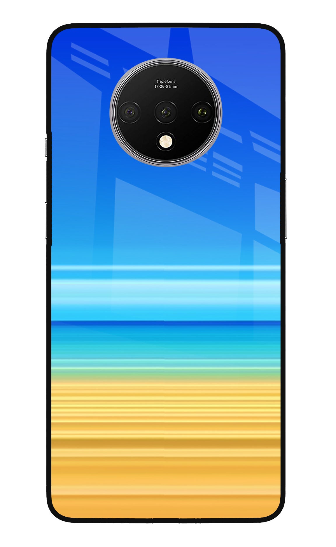 Beach Art Oneplus 7T Back Cover