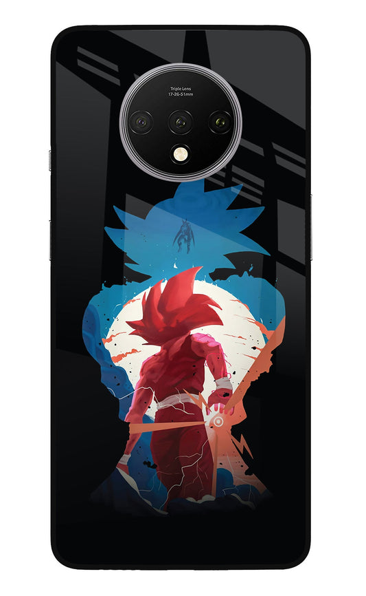 Goku Oneplus 7T Glass Case