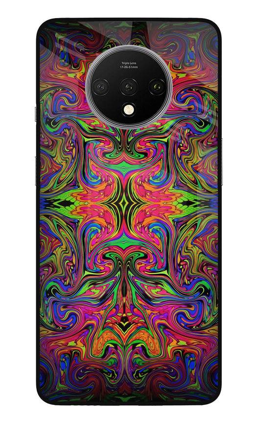 Psychedelic Art Oneplus 7T Glass Case