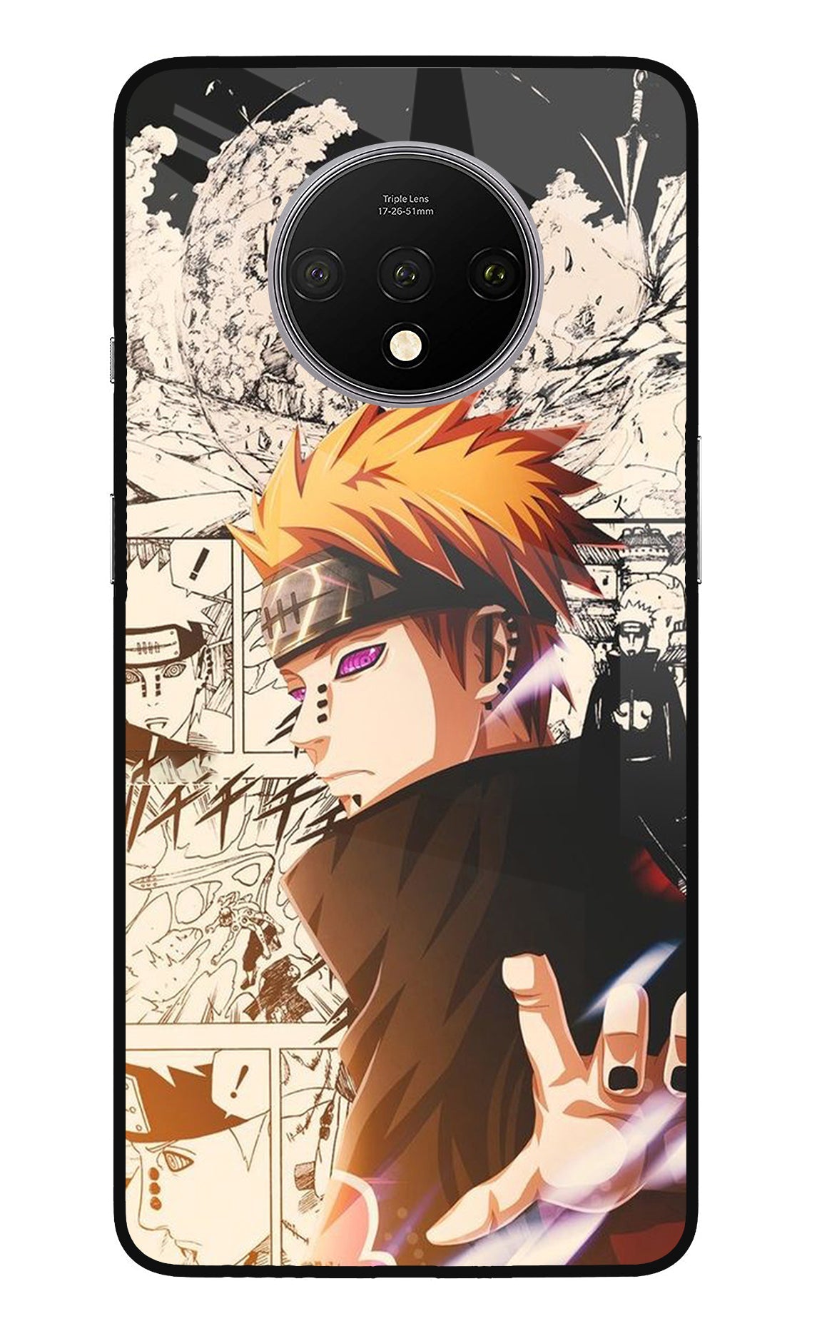 Pain Anime Oneplus 7T Glass Case