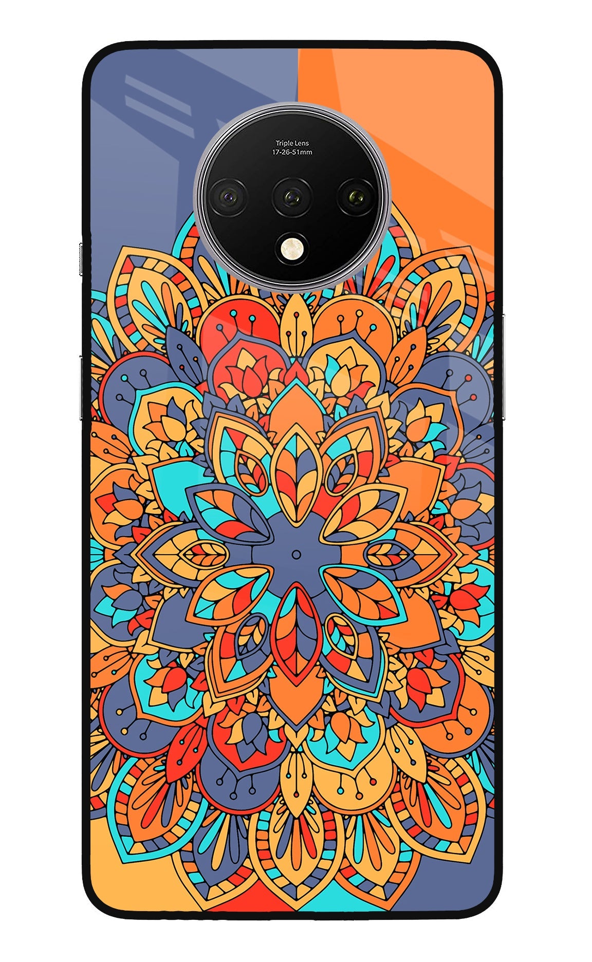 Color Mandala Oneplus 7T Back Cover