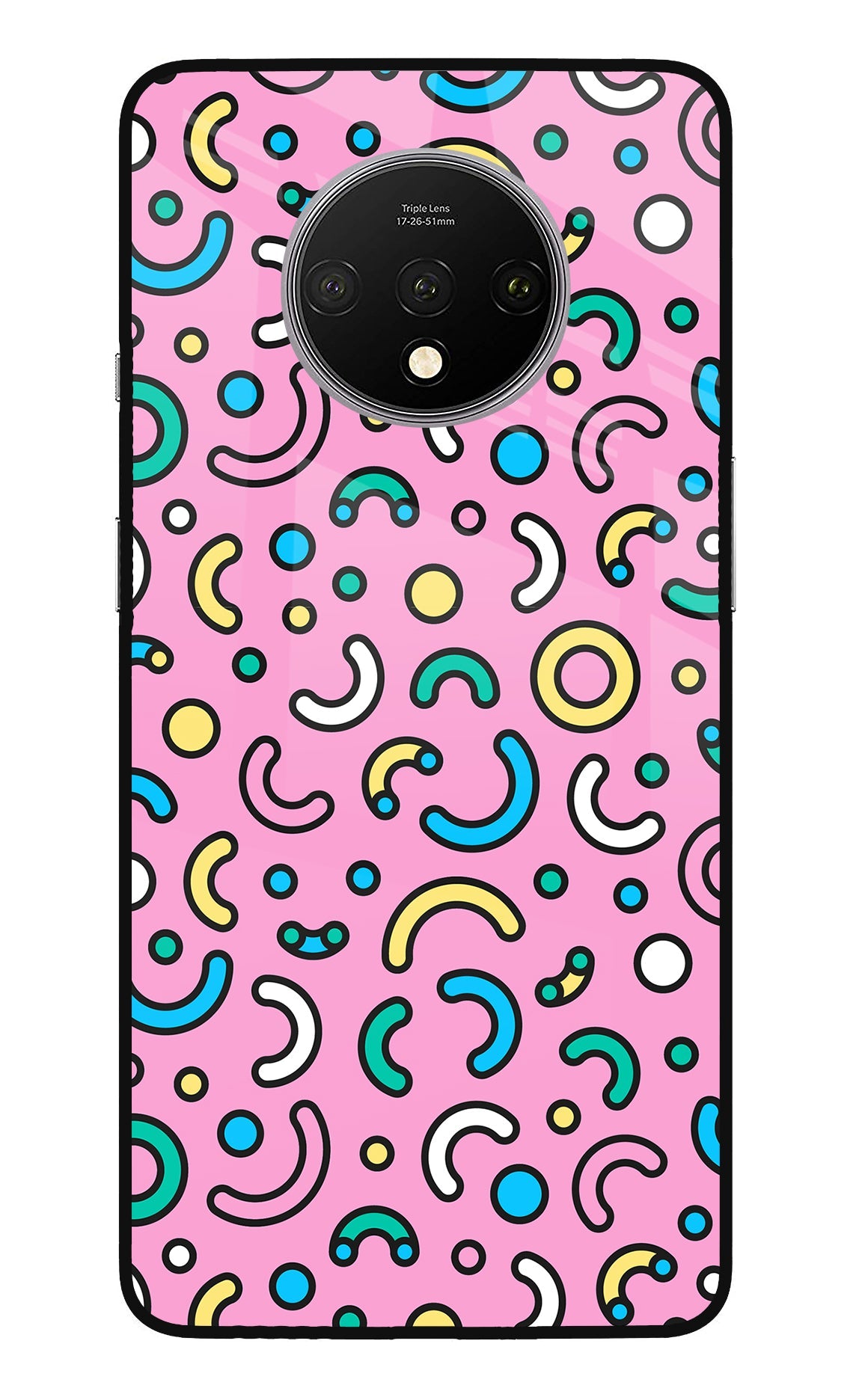 Memphis Design Oneplus 7T Back Cover