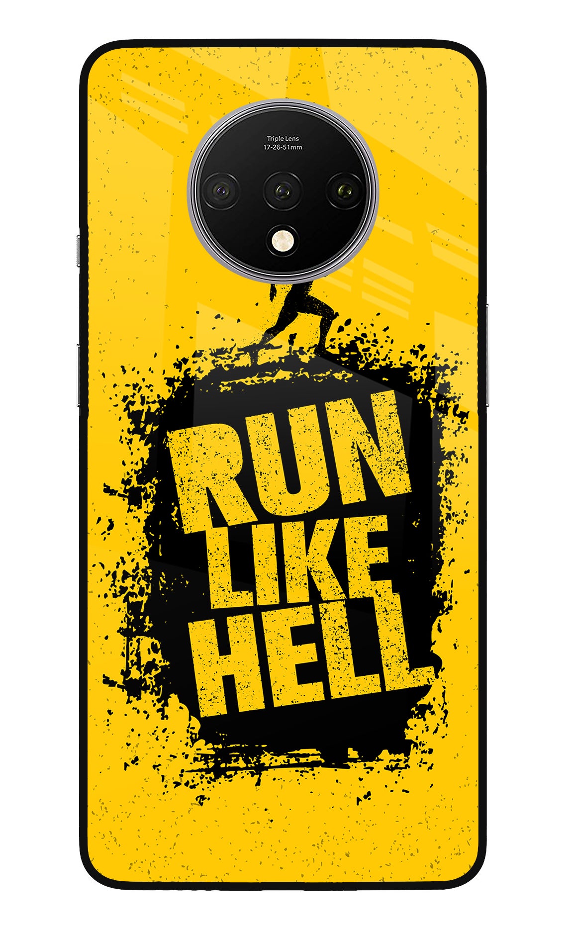 Run Like Hell Oneplus 7T Back Cover