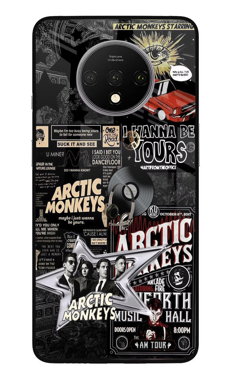 Arctic Monkeys Oneplus 7T Glass Case
