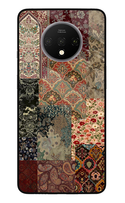 Desi Print Oneplus 7T Glass Case