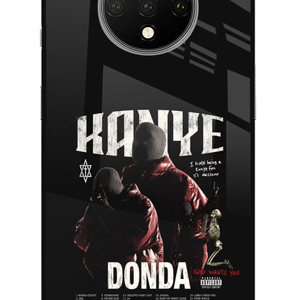 Donda Kanye West Oneplus 7T Glass Case