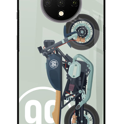 Classic Cafe Racer 99 Oneplus 7T Glass Case