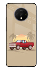 Desert Classic Drive Oneplus 7T Glass Case