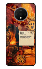 Leo Zodiac Oneplus 7T Glass Case
