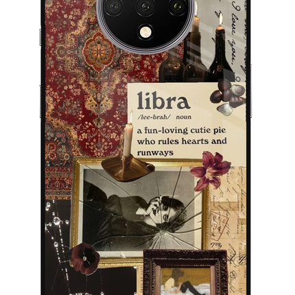 Libra Zodiac Oneplus 7T Glass Case