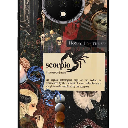 Scorpio Zodiac Oneplus 7T Glass Case