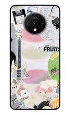 Softcore case Oneplus 7T Glass Case