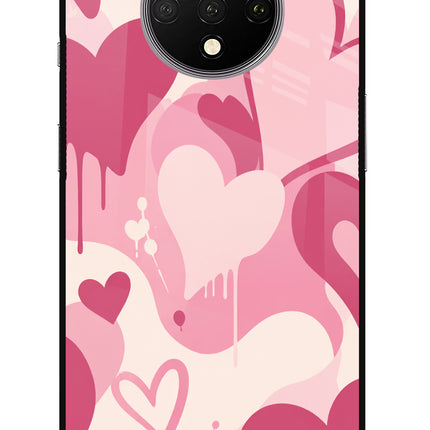Hearty case Oneplus 7T Glass Case