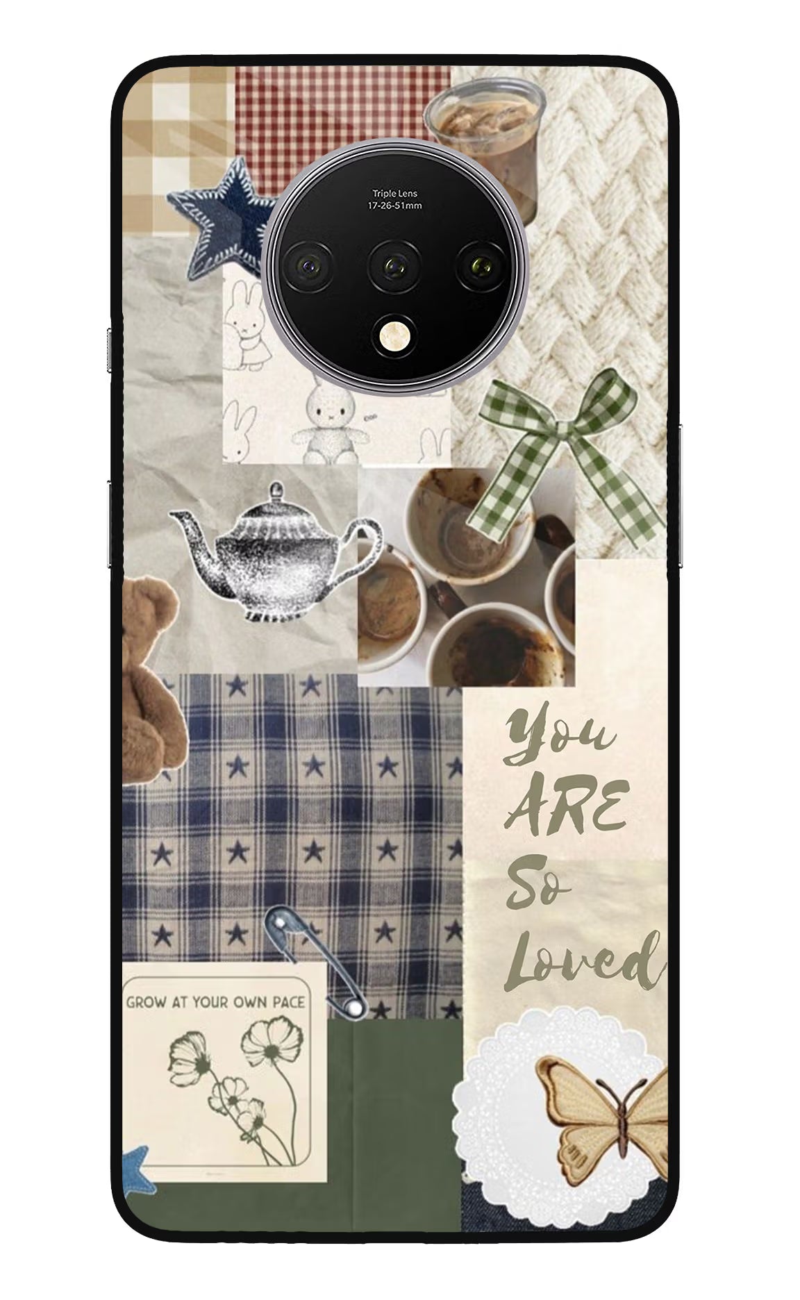 Cookie Oneplus 7T Glass Case