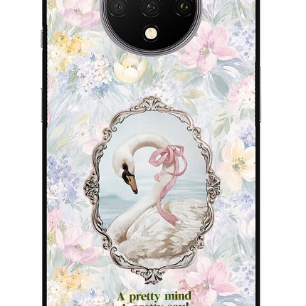 Pretty Mind Pretty Soul Oneplus 7T Glass Case