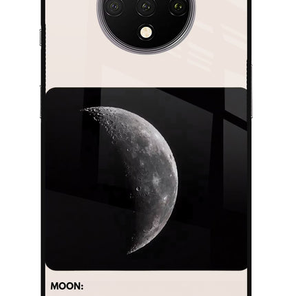 Moon Phase Oneplus 7T Glass Case