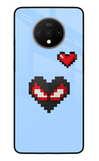 Peter Heart Oneplus 7T Glass Case