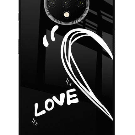Love Line Oneplus 7T Glass Case