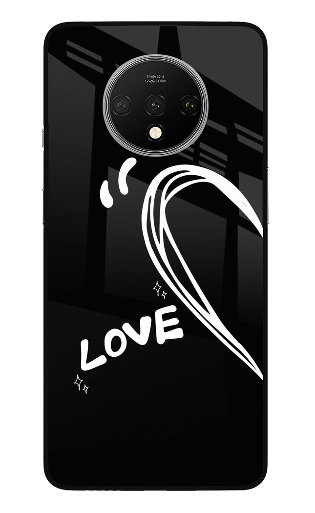 Love Line Oneplus 7T Glass Case
