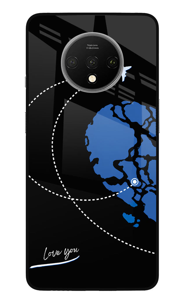 Love Orbit Oneplus 7T Glass Case