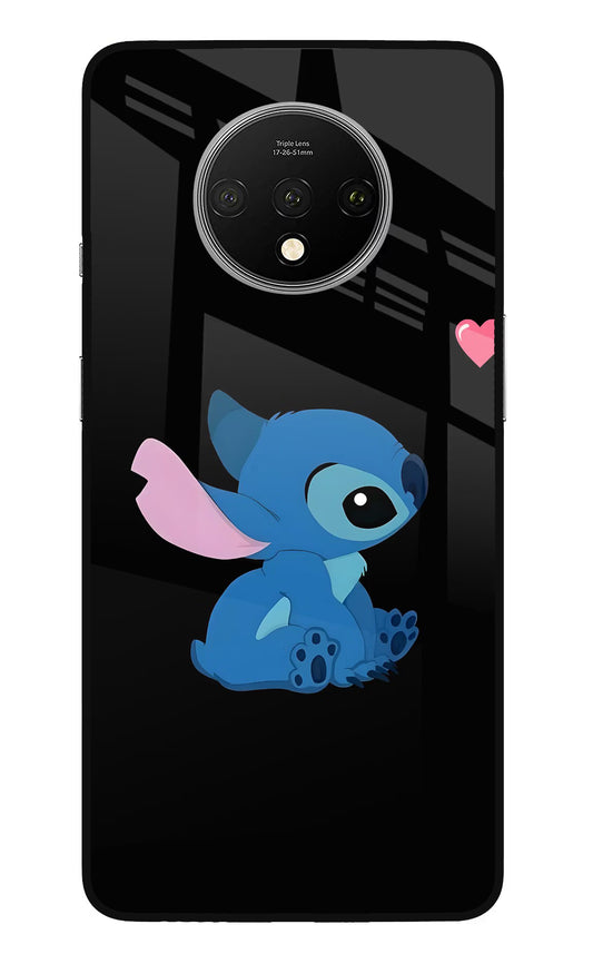 Stitch Crush Oneplus 7T Glass Case