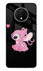 Angel Crush Oneplus 7T Glass Case