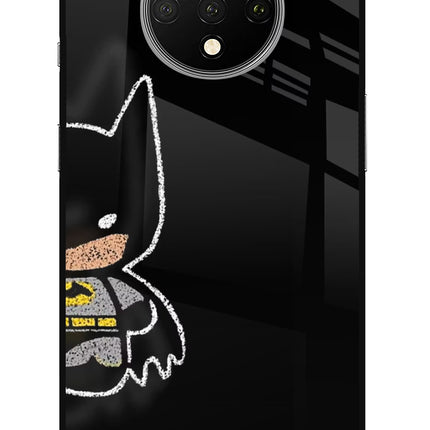 Bat Kitty Oneplus 7T Glass Case