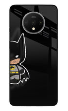 Bat Kitty Oneplus 7T Glass Case