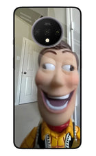 Side Eye Woody Oneplus 7T Glass Case