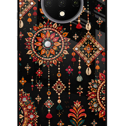 Boho Noir Oneplus 7T Glass Case