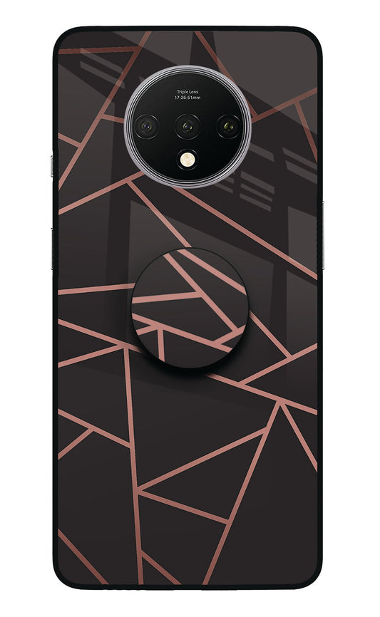 Geometric Pattern Oneplus 7T Glass Case