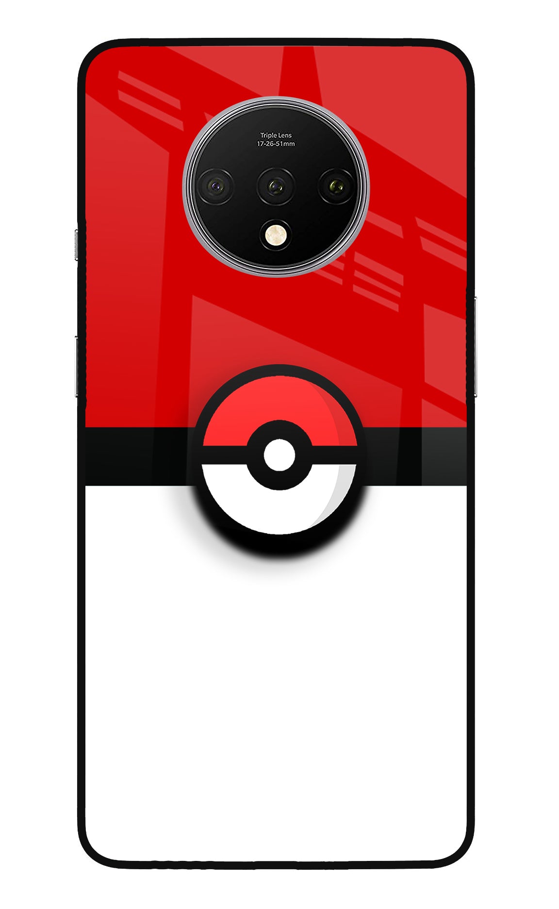 Pokemon Oneplus 7T Glass Case