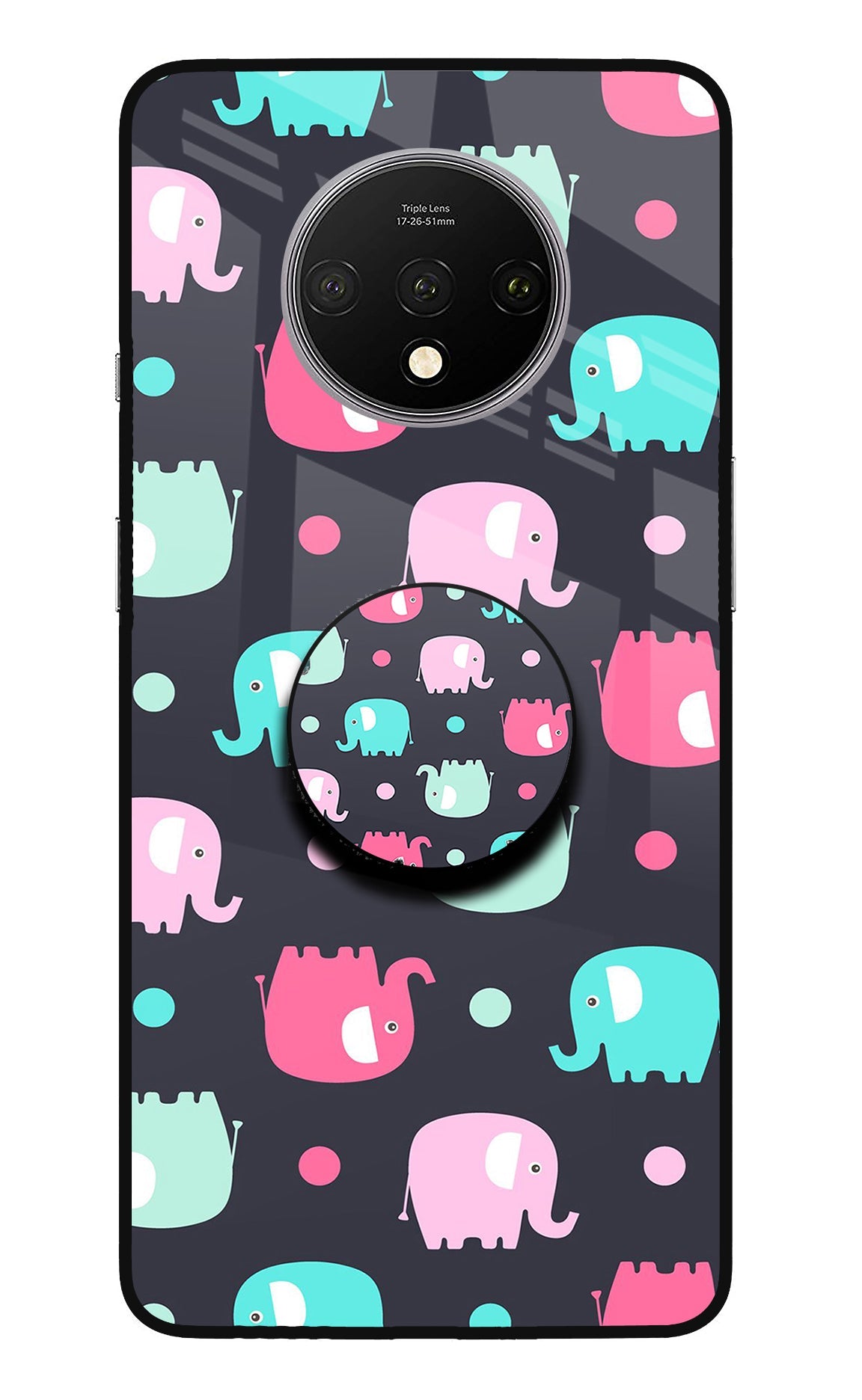 Baby Elephants Oneplus 7T Pop Case