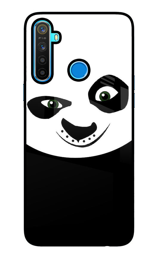 Panda Realme 5/5i/5s Glass Case