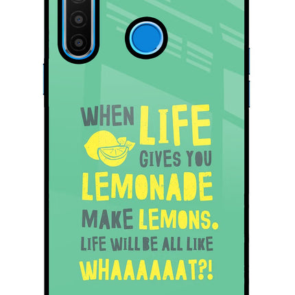 Quote Realme 5/5i/5s Glass Case