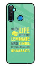 Quote Realme 5/5i/5s Glass Case