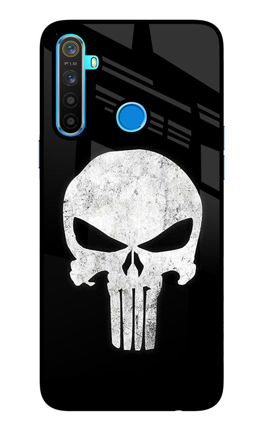 Punisher Skull Realme 5/5i/5s Glass Case