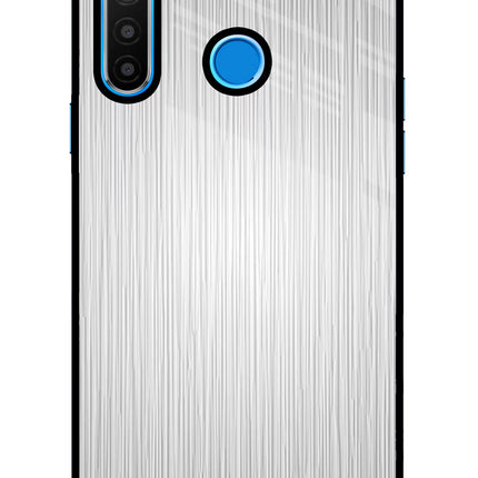 Wooden Grey Texture Realme 5/5i/5s Glass Case Back Cover by Casekaro