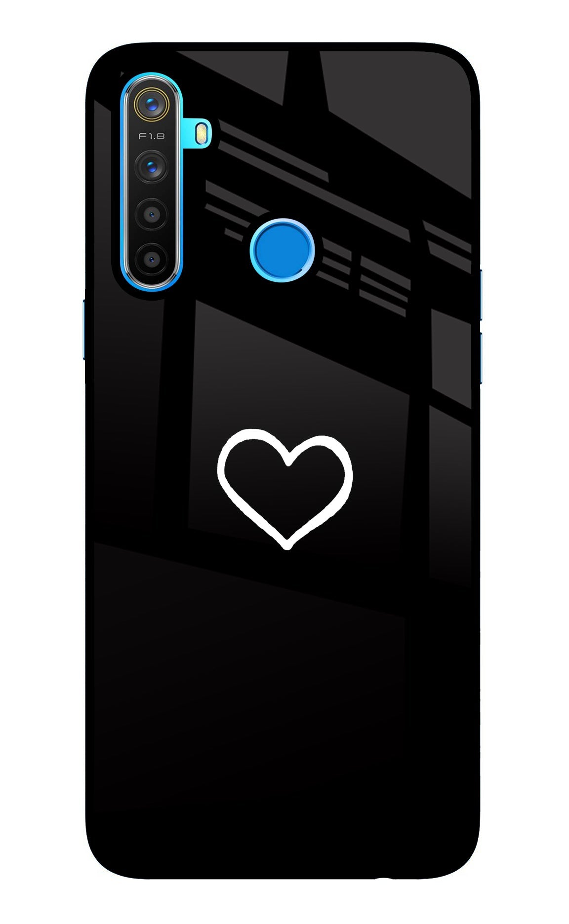 Heart Realme 5/5i/5s Back Cover