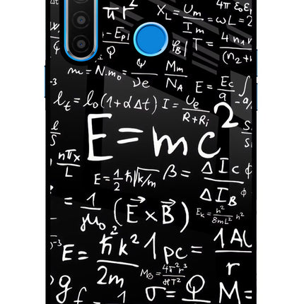 Physics Formula Realme 5/5i/5s Glass Case