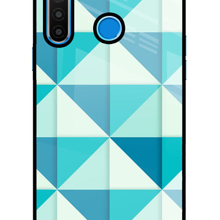 Abstract Realme 5/5i/5s Glass Case Back Cover by Casekaro