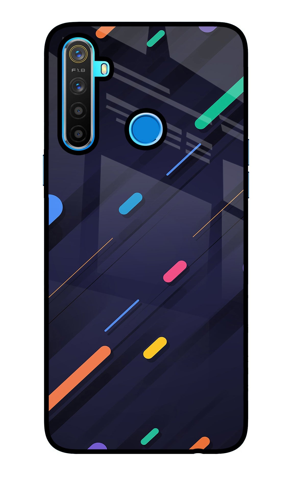 Abstract Design Realme 5/5i/5s Back Cover