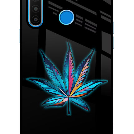 Weed Realme 5/5i/5s Glass Case Back Cover by Casekaro