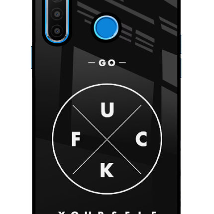 Go Fuck Yourself Realme 5/5i/5s Glass Case