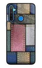 Multicolor Jeans Realme 5/5i/5s Glass Case